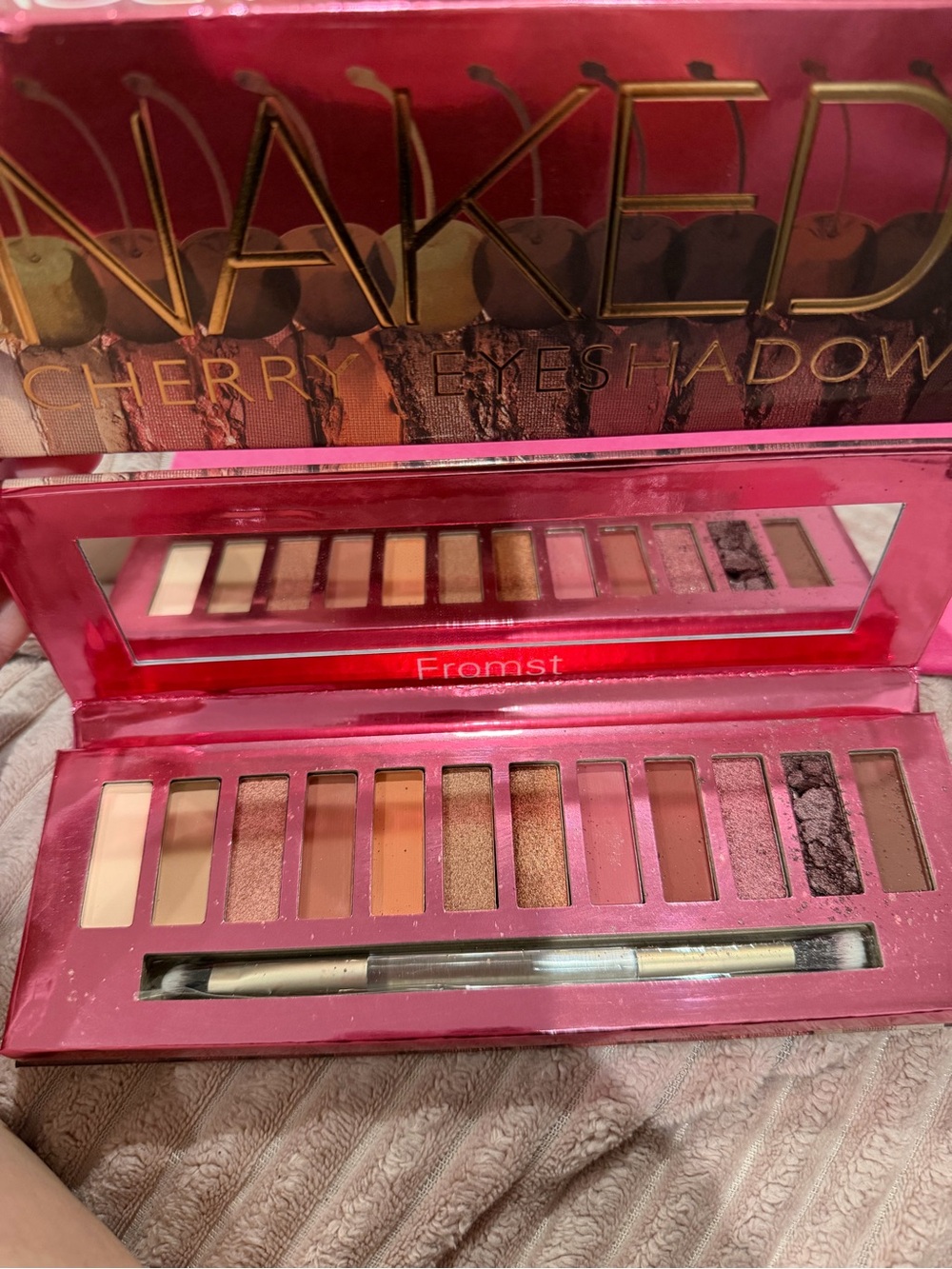 Ulta Beauty Eyeshadow Palette — Pink, Rose, Brown, Gold Tones